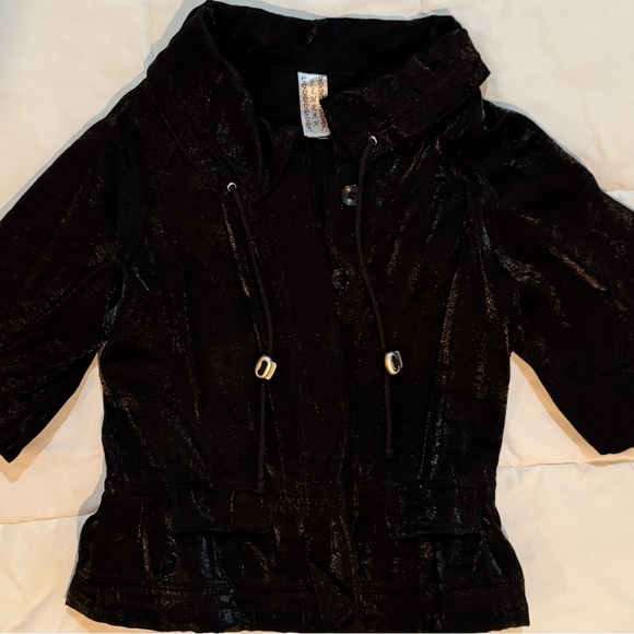 Jackets & Blazers - Chic Black Women's Utility Jacket